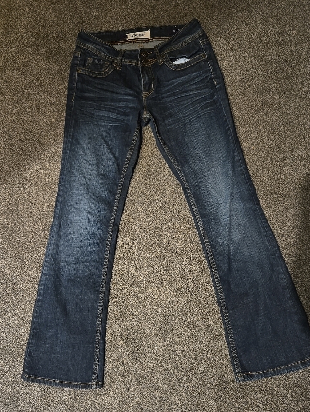 Vigold Jeans Dark Wash Bootcut Jeans